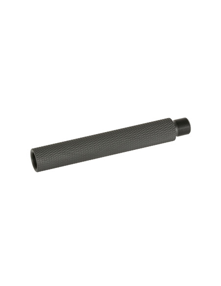SLONG AIRSOFT Outer barrel extension KNURLED 14mm CCW - 116mm