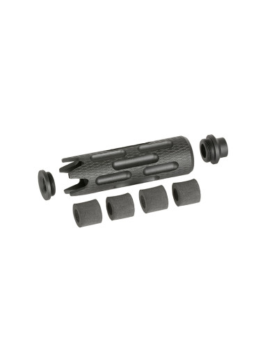 SLONG AIRSOFT Silencier 14mm CCW Type C - 200mm