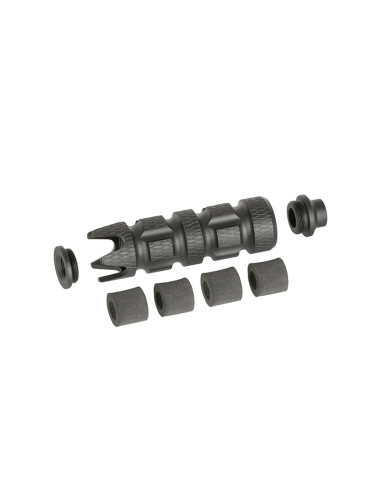 SLONG AIRSOFT Silencier 14mm CCW Type C - 200mm