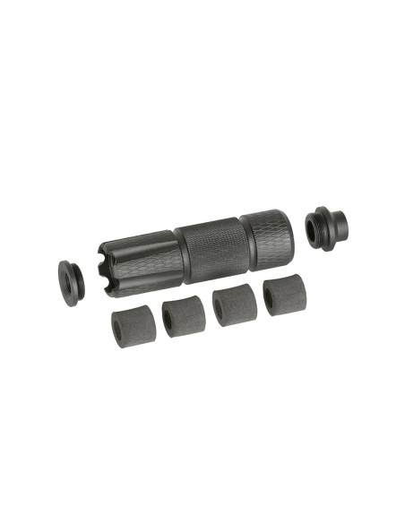 SLONG AIRSOFT Silencier 14mm CCW Type C - 200mm