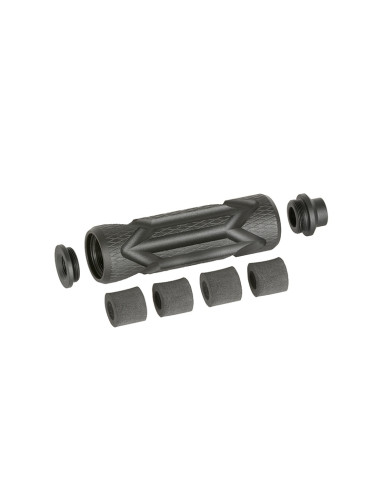 SLONG AIRSOFT Silencier 14mm CCW Type C - 200mm