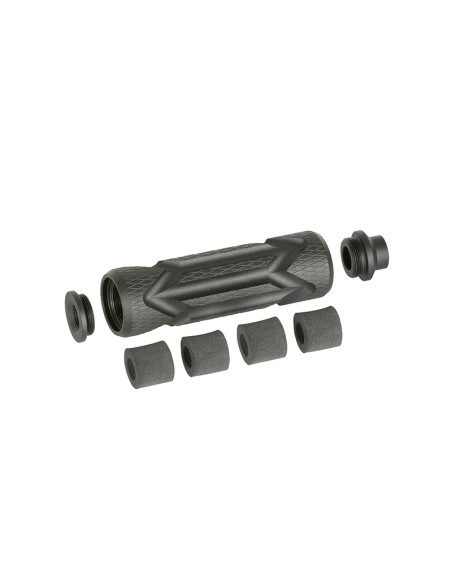 SLONG AIRSOFT Silencier 14mm CCW Type C - 200mm