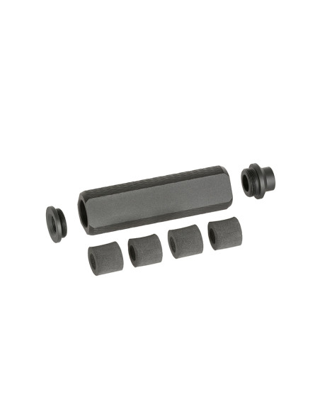 SLONG AIRSOFT Silencier 14mm CCW Type C - 200mm