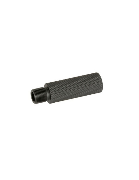 SLONG AIRSOFT Extension de outer barrel KNURLED 14mm CCW - 57mm