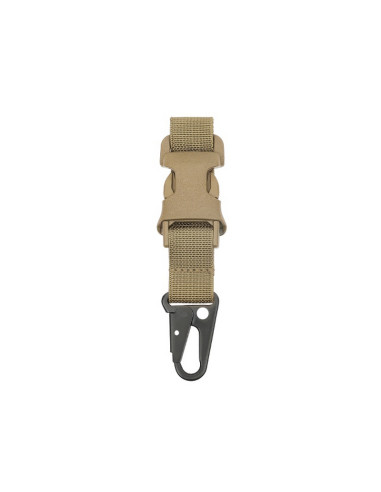 8FIELDS Mousqueton pour attache MOLLE / PALS - Tan