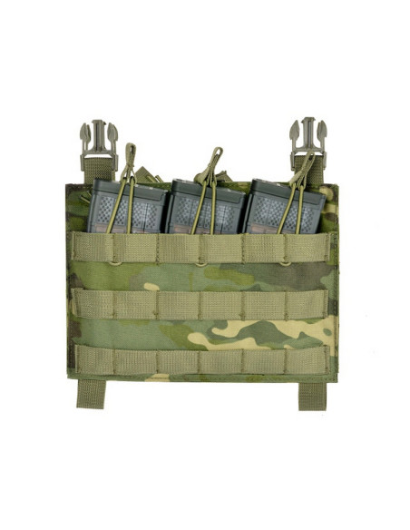 8FIELDS Panel Buckle Up for 3 magazines - Multicam Tropic
