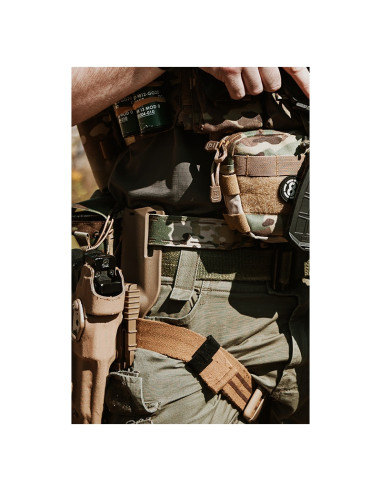 8FIELDS Ceinture tactique minimaliste EDC laser-cut Multicam - Taille L