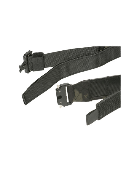 8FIELDS Tactical laser-cut Belt Multicam Black- Size L