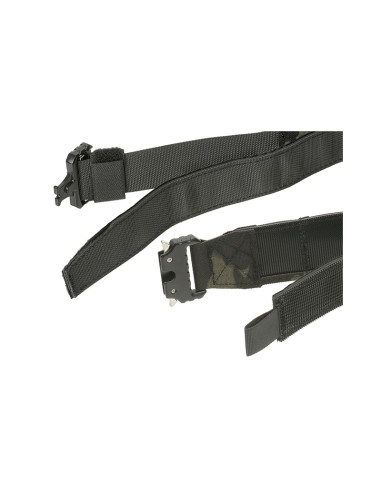 8FIELDS Tactical laser-cut Belt Multicam Black- Size M
