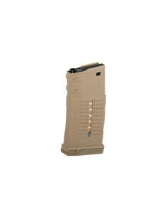 Battleaxe Mid-cap 220bbs magazine for SR25/AR10 AEG - Tan