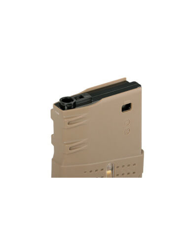 Battleaxe Chargeur mid-cap 220 billes pour SR25/AR10 AEG - Tan