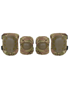 8FIELDS Set de protections genoux / coudes - Multicam