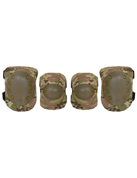 8FIELDS Set de protections genoux / coudes - Multicam