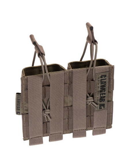 Clawgear Open Double Mag Pouch Core - RAL7013