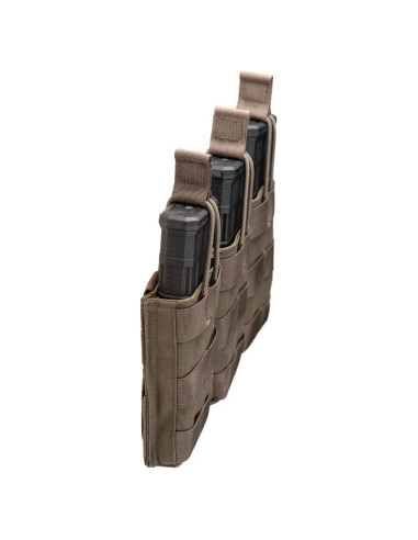 Clawgear Open Triple Mag Pouch Core - RAL7013