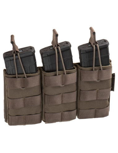 Clawgear Open Triple Mag Pouch Core - RAL7013
