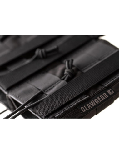 Clawgear Poche Triple Mag Open Core - Noir