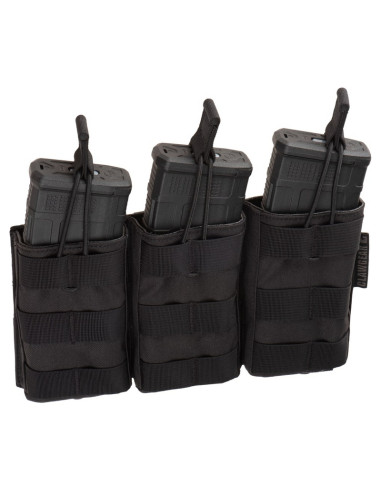 Clawgear Open Triple Mag Pouch Core - Black