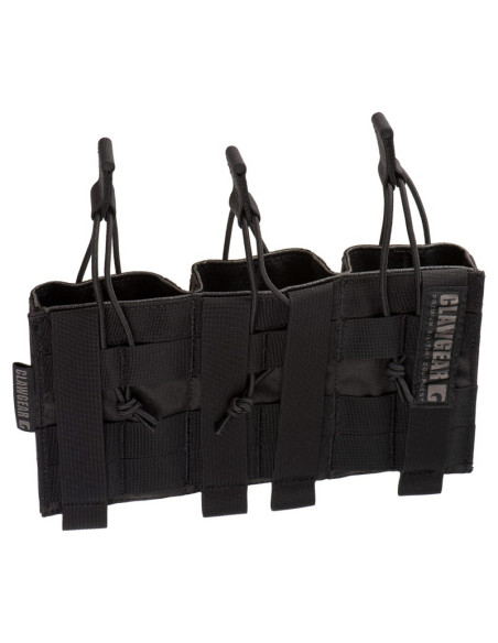 Clawgear Poche Triple Mag Open Core - Noir