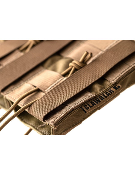 Clawgear Open Triple Mag Pouch Core - Coyote