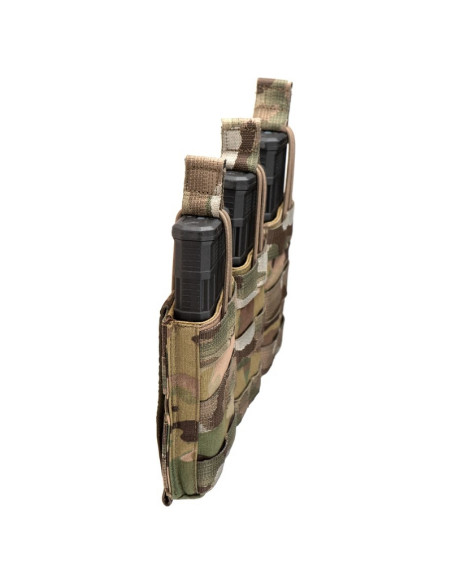 Clawgear Open Triple Mag Pouch Core - Multicam