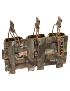 Clawgear Open Triple Mag Pouch Core - Multicam 2