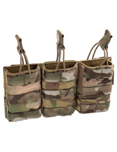 Clawgear Open Triple Mag Pouch Core - Multicam