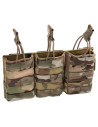 Clawgear Open Triple Mag Pouch Core - Multicam