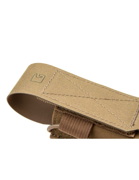 Clawgear double stack Flap pouch LC - Coyote