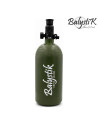 Balystik 0.8L 3000psi Alu HPA Tank with HP preset - Olive LIMITED EDITION
