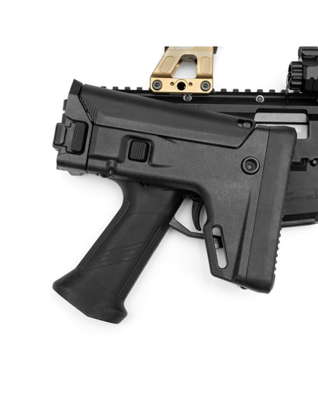 PTS Crosse E9 Masada avec adaptateur pour Scorpion CZ - Noir