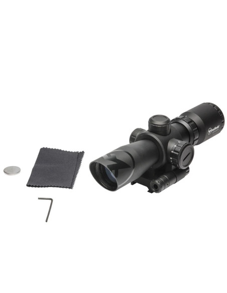 FIREFIELD Lunette de visée Barrage 1.5-5x32 avec laser rouge EU inférieur à 1mW