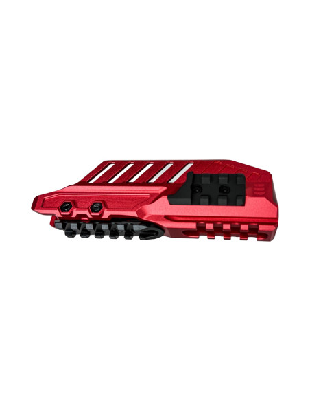 CTM Tactical Extended rail blast shield for AAP-01 - Red