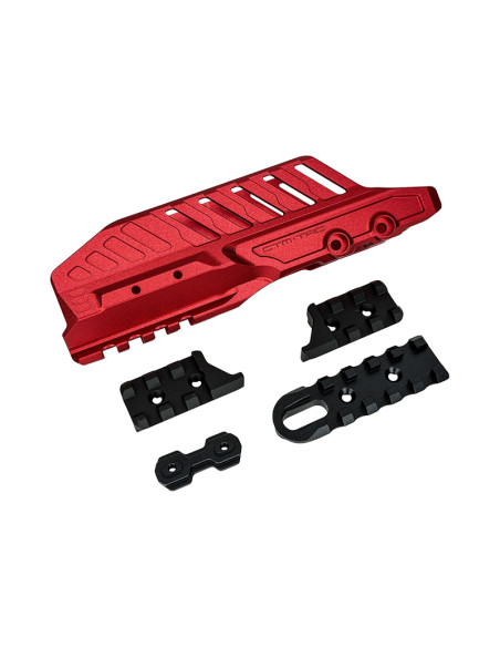 CTM Tactical Extended rail blast shield for AAP-01 - Red