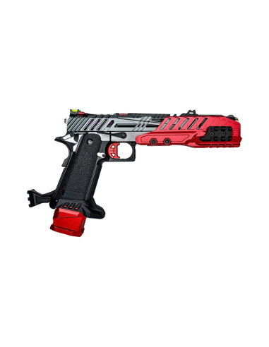 CTM Tactical Extended rail blast shield for AAP-01 - Red