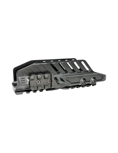 CTM Tactical Extended rail blast shield for AAP-01 - Red