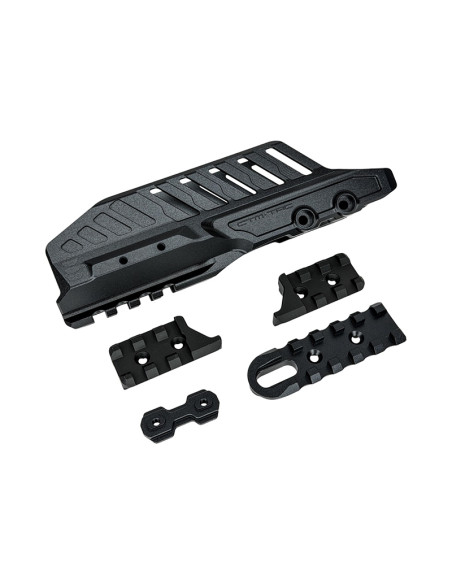 CTM Tactical Extended rail blast shield pour AAP-01 - Rouge
