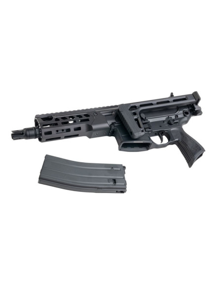 Salvo Precision MWS MCX Rattler LT 6.75 inch Steel Bolt - Black