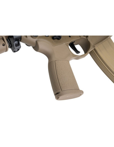 Salvo Precision MWS MCX Hunter UK SF Style 13.1 inch Steel Bolt w/ 556 Style QD suppressor & Tracer - Dark Earth