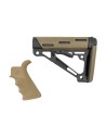 HOGUE grip et crosse Com-Spec pour AR15 / M4 GBBR - Dark Earth