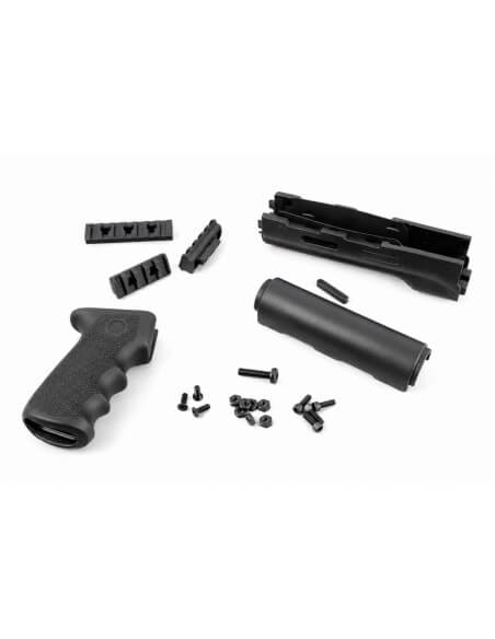 HOGUE Grip et garde-main OverMolded AK-47 / AK-74 version Yugo - Noir
