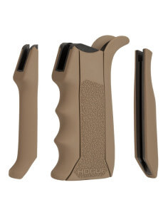 Hogue AR-15/M-16 OverMolded Rubber Modular Grip - FDE