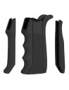 HOGUE Grip caoutchouc Modular OverMolded - Noir