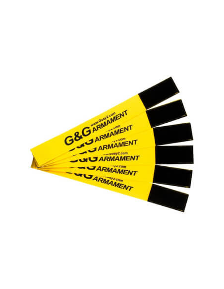 G&G Team Armband Set 6pcs - Yellow