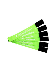 G&G Lot de 6 brassards d'équipe - Vert