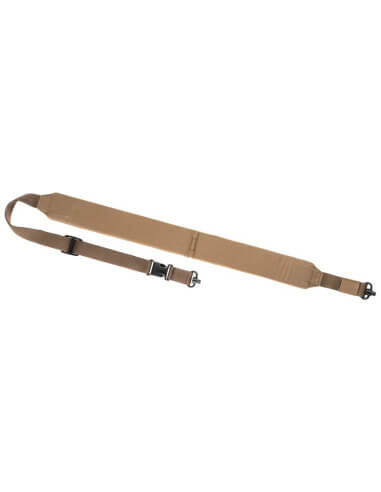 Clawgear Sangle sniper rembourrée QD swivel - Coyote