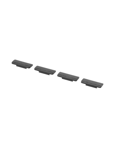 G&G Lot de 4 couvre rail M-LOK - Noir