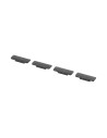 G&G Lot de 4 couvre rail M-LOK - Noir