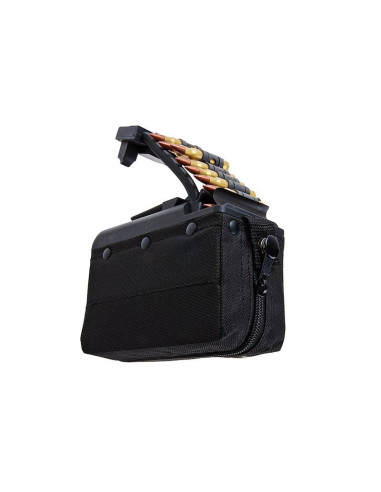 Battleaxe 2000bbs electric ammobox magazine for M249 AEG - Black