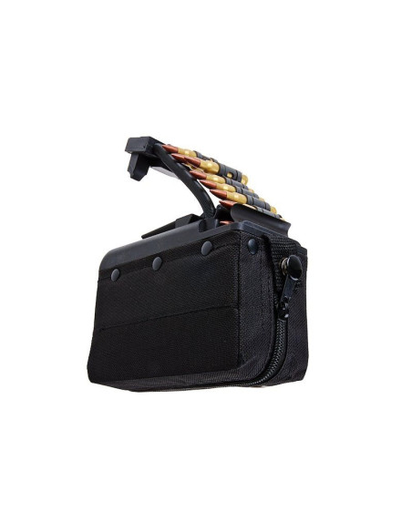 Battleaxe 2000bbs electric ammobox magazine for M249 AEG - Black